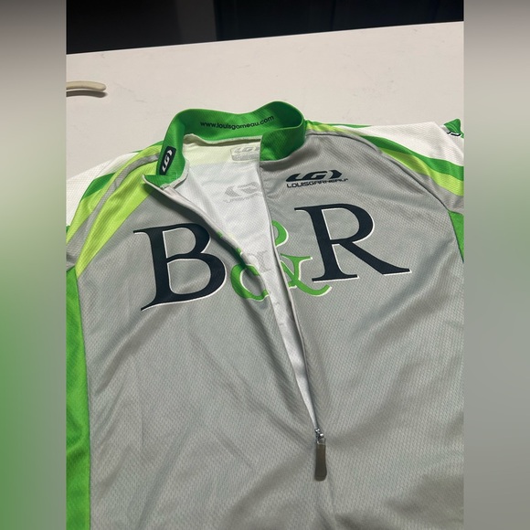 🚴♀️Louis Garneau Men’s Cycling Jersey Green Butterfield and Robinson - Picture 6 of 9